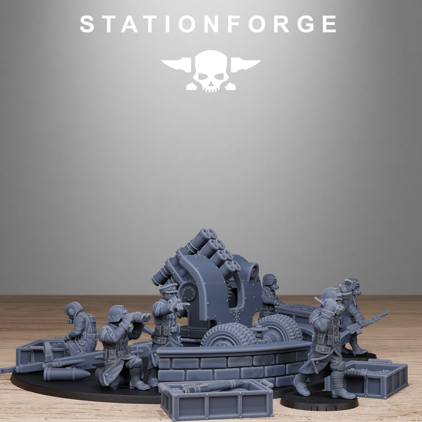 GrimGuard Light Artillery From StationForge Inc Bases and Post