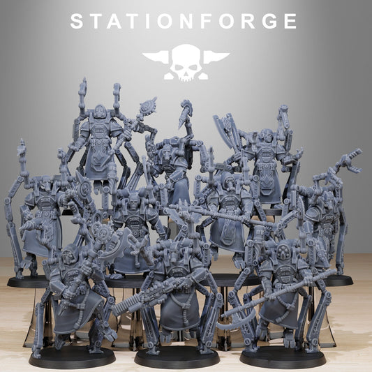 The Scavenger Octapods from Station Forge 32mm