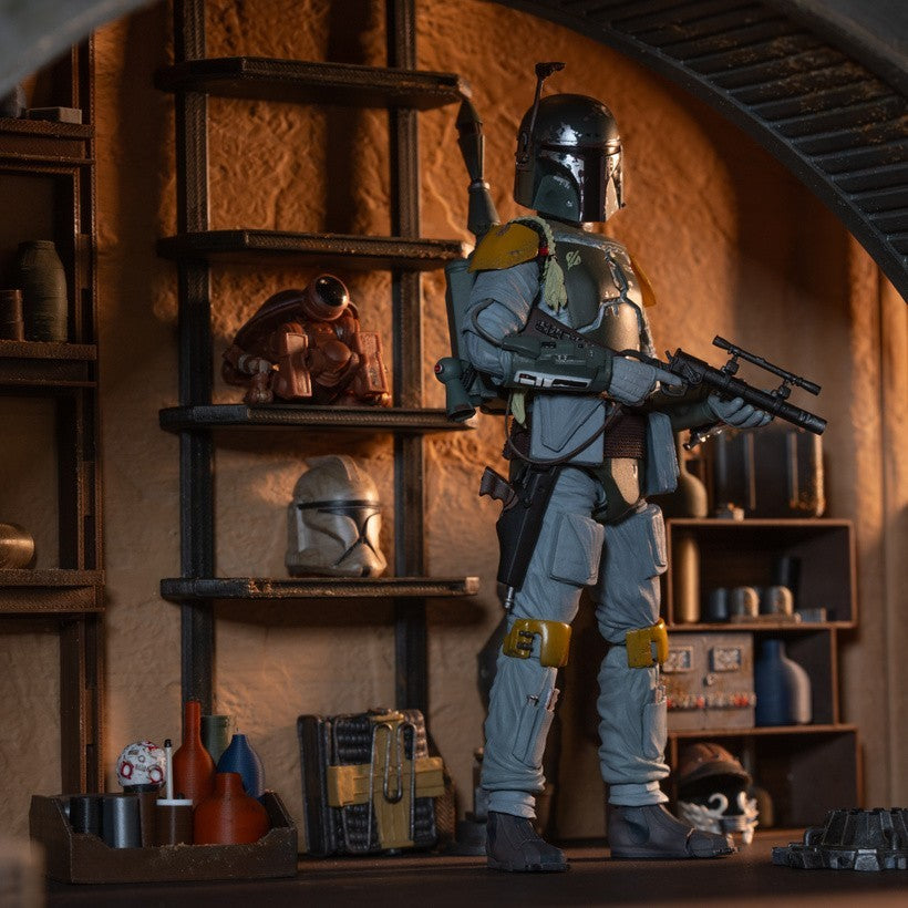Star Wars 3D Printed Custom Desert Bazaar Diorama