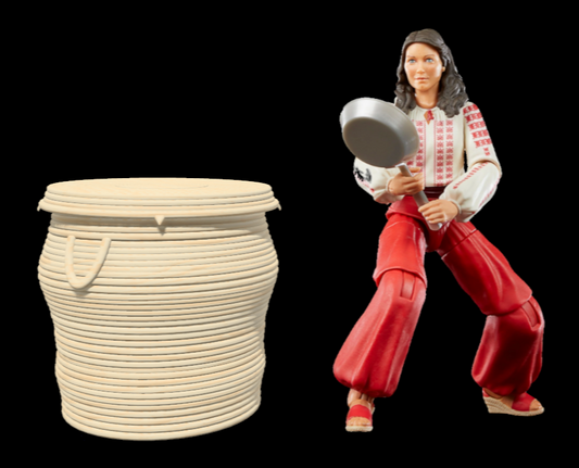 3D Printed Indiana Jones Cairo Basket X2  for 6" Figures