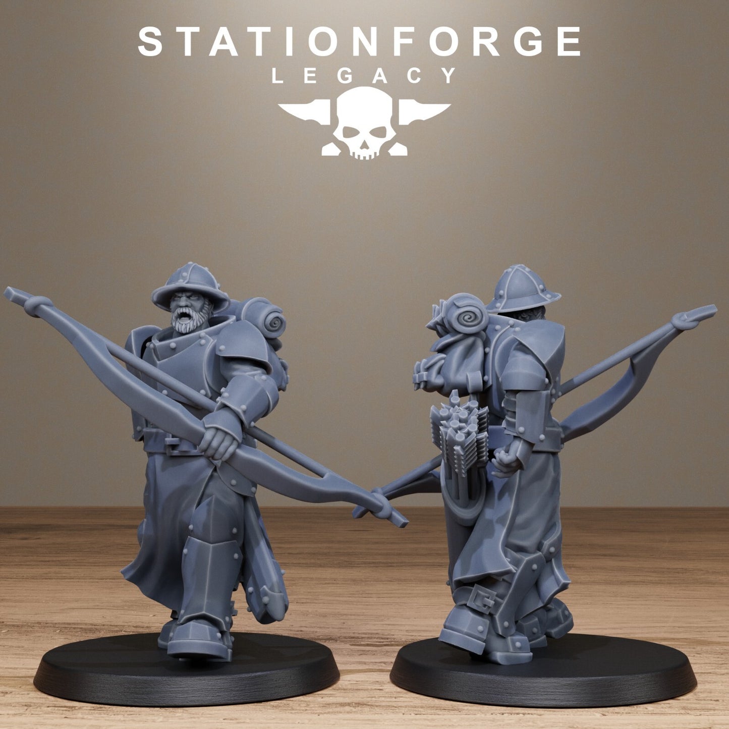 The Solaris Archers from Station Forge Legacy INC BASES + FREE POST