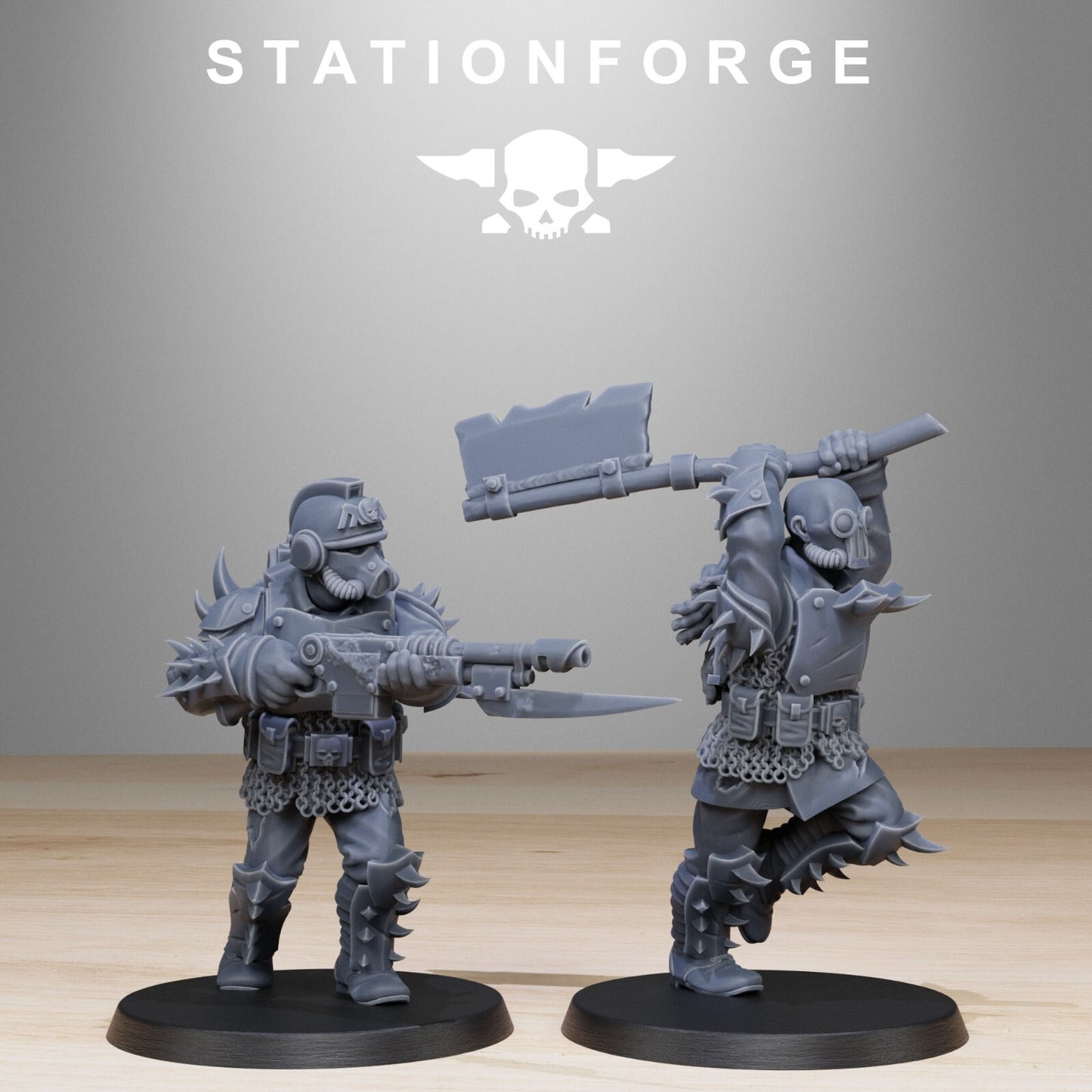 The Corrupted Guard Infantry Builder Kit from Station Forge