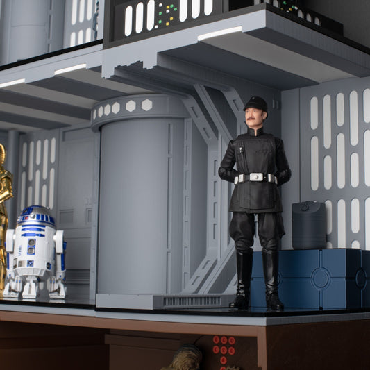 Star Wars 3D Printed Death Star Stackers Dio system for Black Series 6" Figures