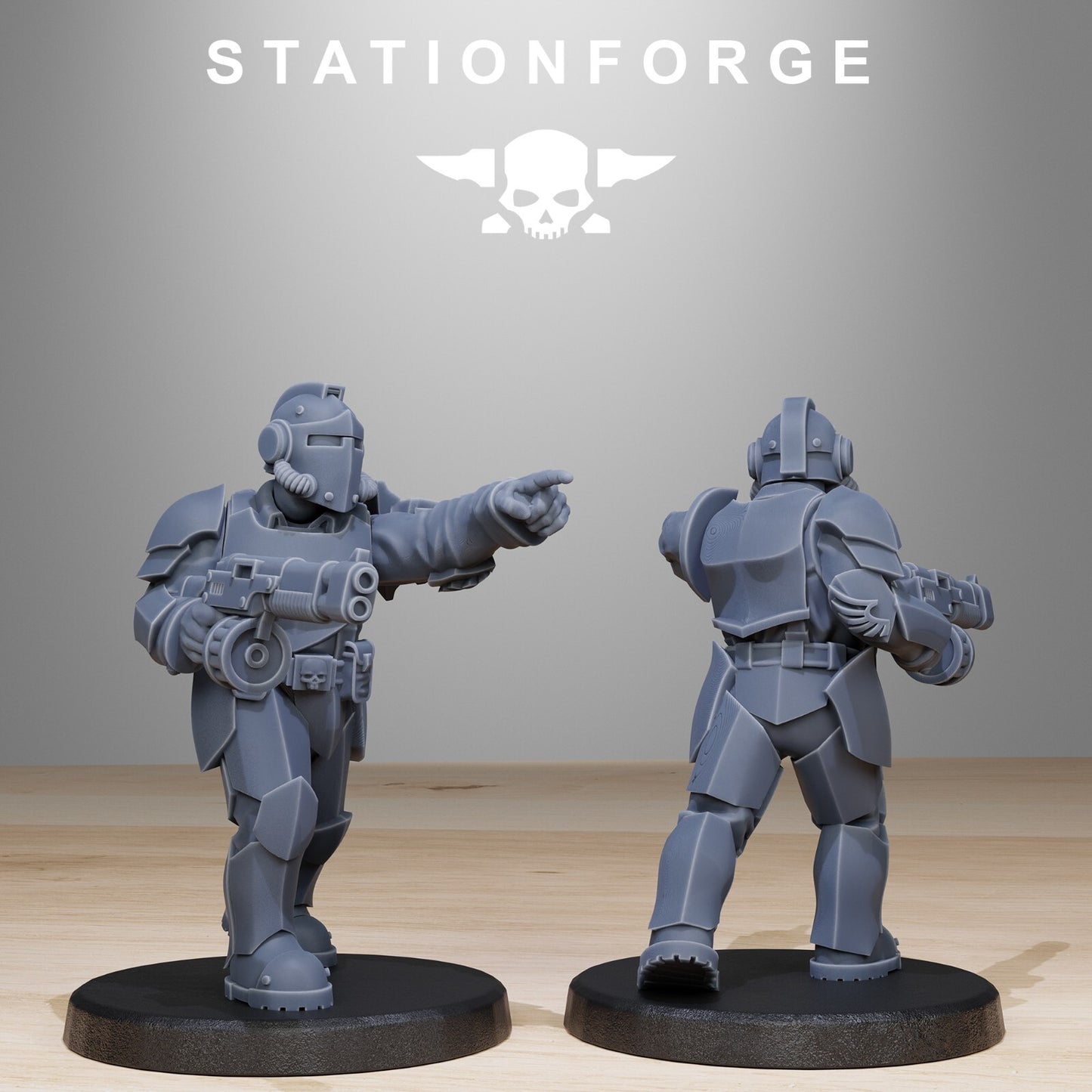 GrimGuard Enforcers Miniatures - Station Forge
