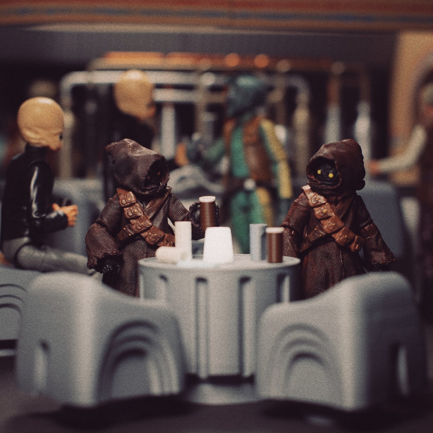 Star Wars  3D Printed Cantina Diorama Bar for 3.75" Scale Or  6" Scale figures