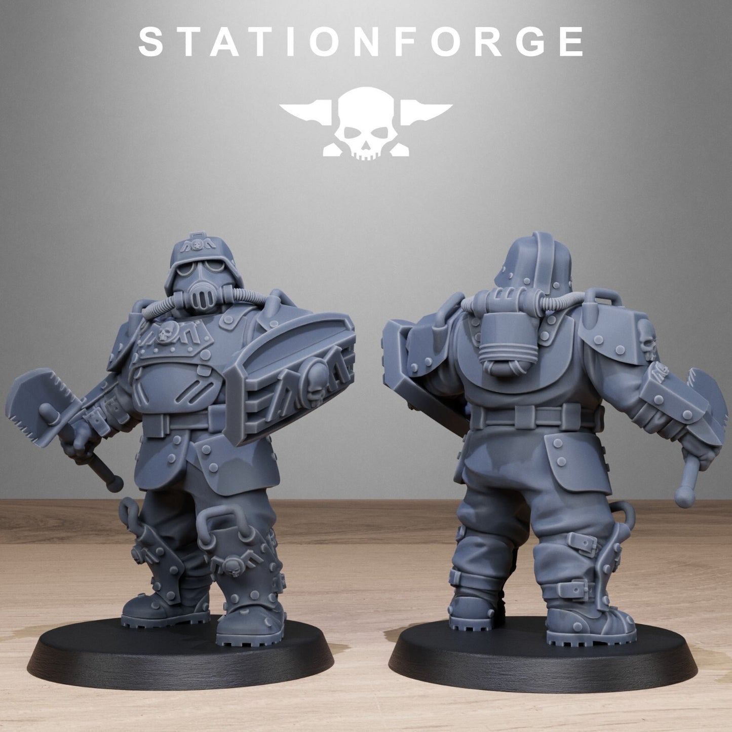 GrimGuard Armored Mutants from Station Forge  INC BASES + FREE DELIVERY