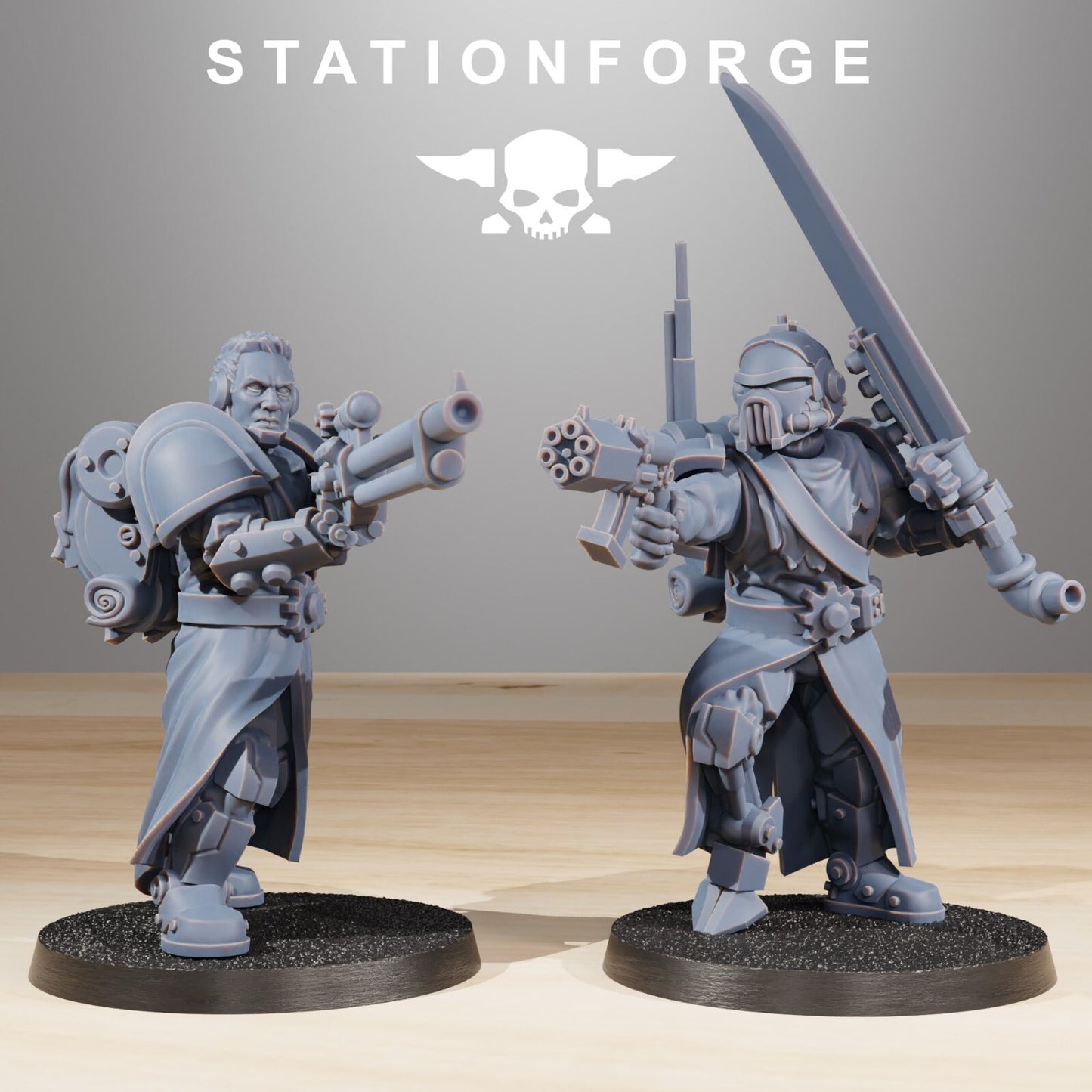 The Scavenger Infantry Builder Kit from Station Forge.