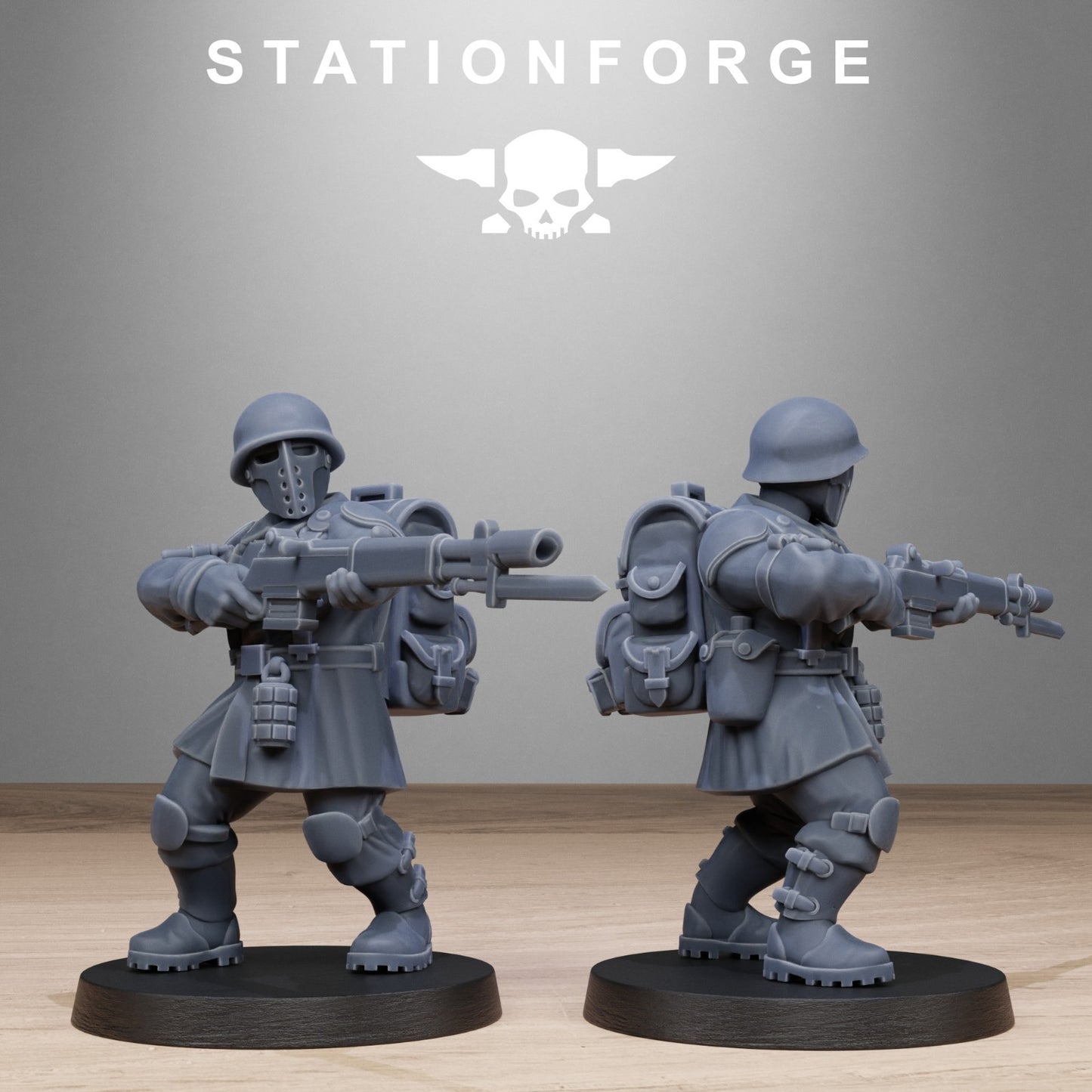 The FreeGuard Builder Kit from Station Forge 32mm. FREE BASES AND POST