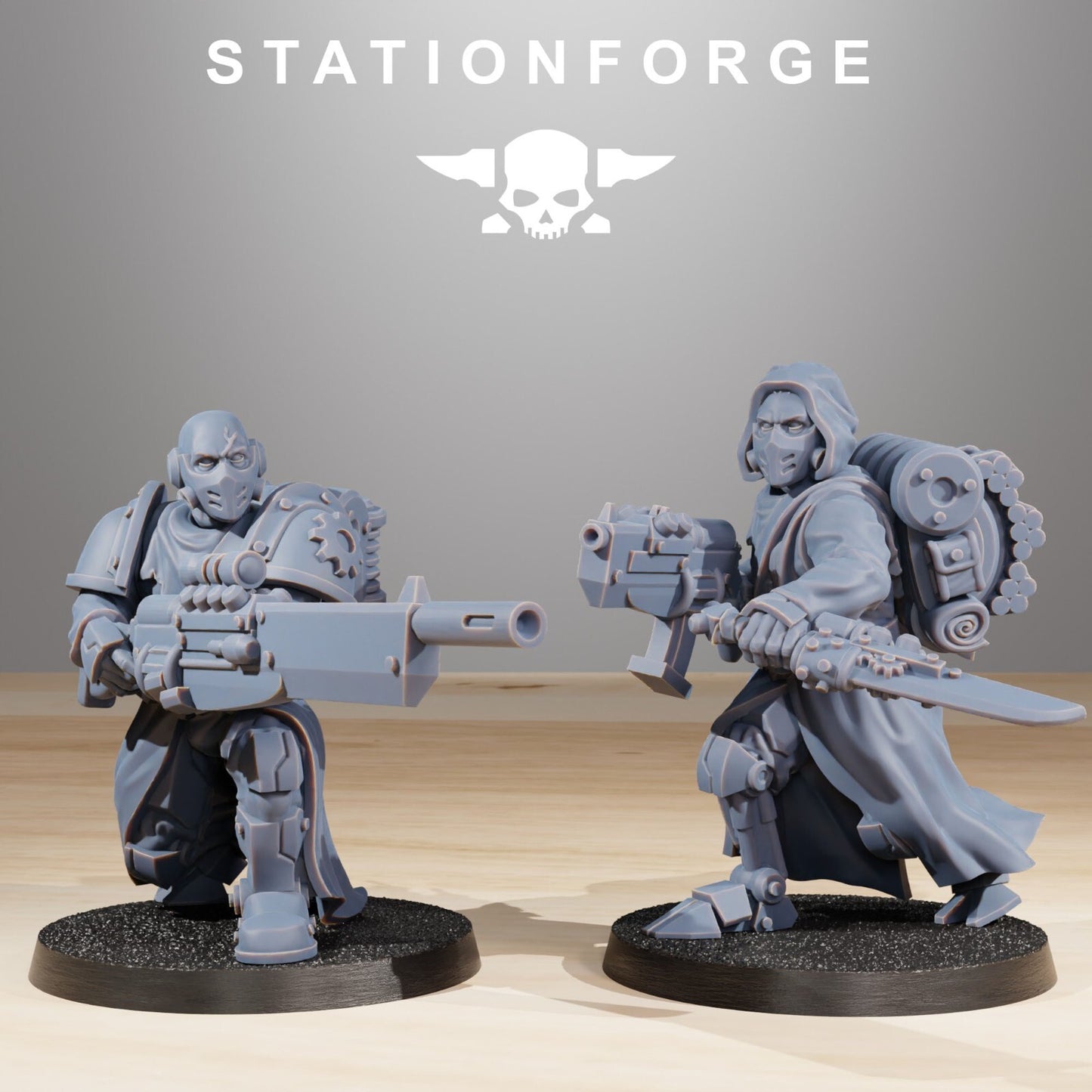 The Scavenger Infantry Builder Kit from Station Forge.