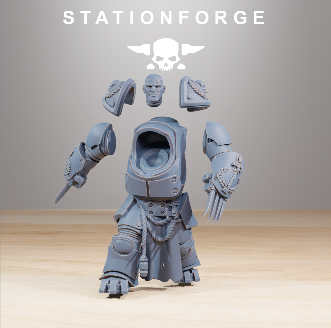 Socratis Vanguard Melee Unit from Station Forge | INC BASES | FREE POST