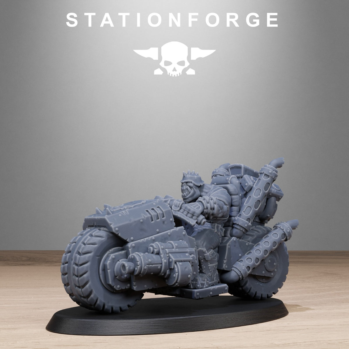 Orkaz Bikers 32mm From StationForge | Support free | Free post | Free Bases