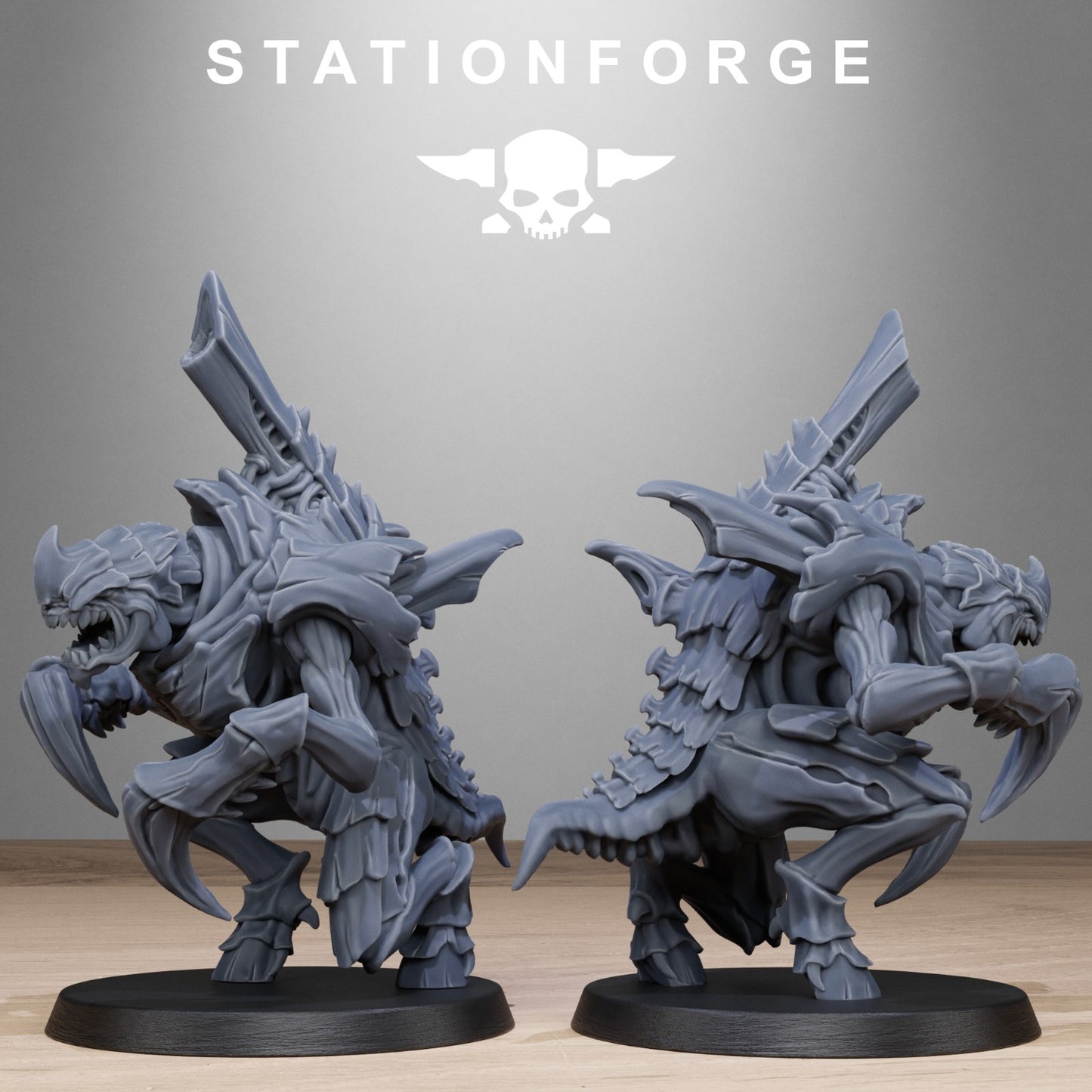 Xenarid Karnyxes by Station Forge | Support Free | Free Post | Free Bases