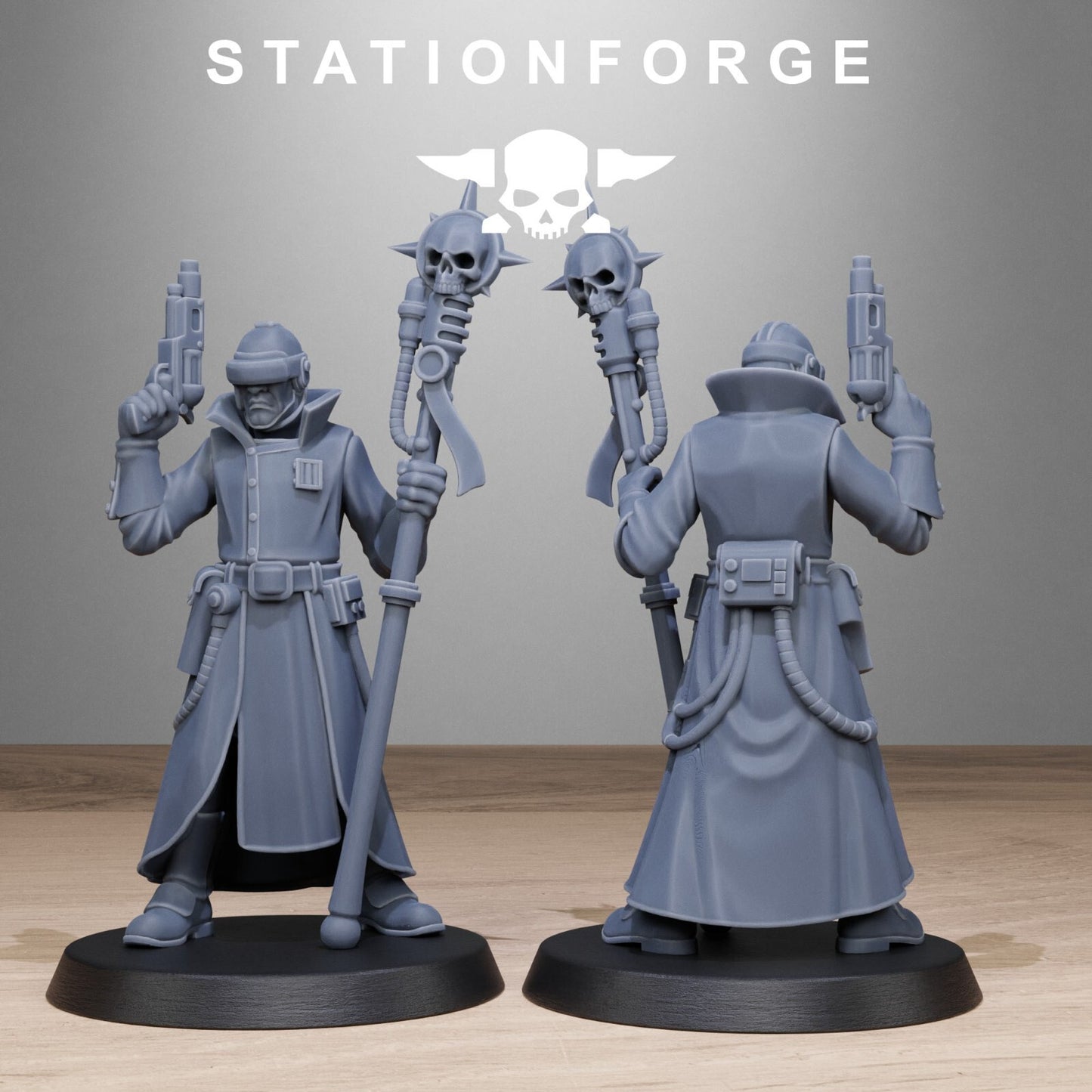 The GrimCorp Seers from Station Forge 32mm INC BASES + FREE POST