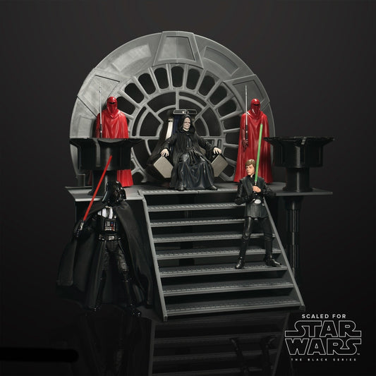 Star Wars 3D Printed Emperor Palpatine Throne Room for Black Series 6" Figures