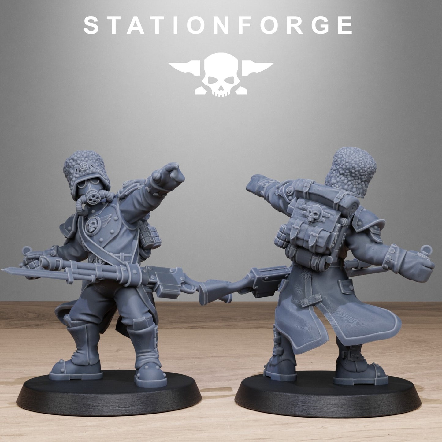 GrimGuard Royals from Station Forge 32mm Trench Crusade  INC BASES + FREE POST