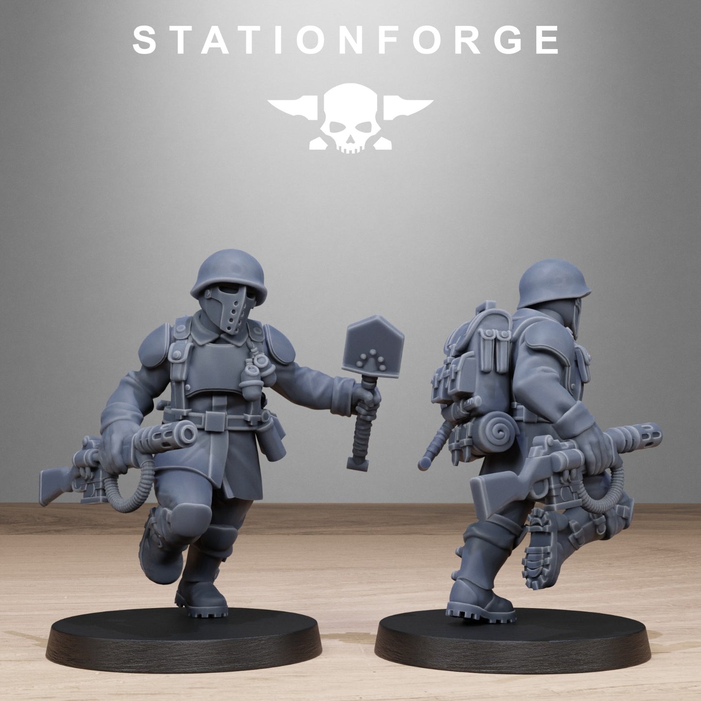 The FreeGuard Builder Kit from Station Forge 32mm. FREE BASES AND POST