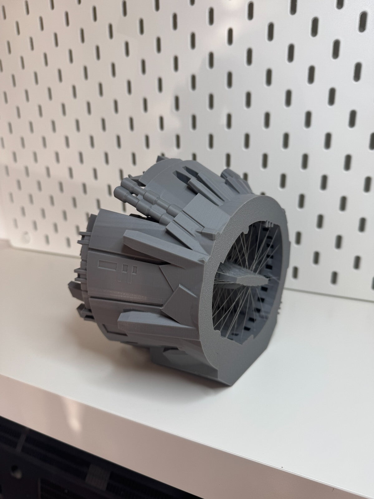 Suspended Millenium Falcon Diorama 3d Printed model