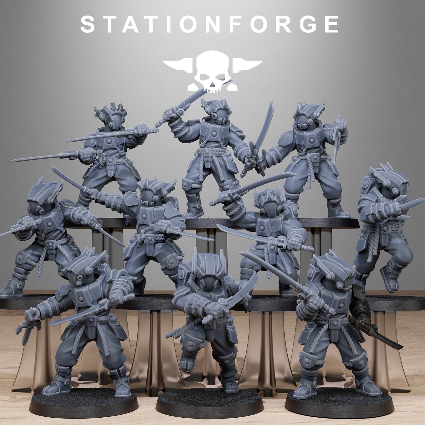 TARION MELEE INFANTRY from Station Forge INC BASES
