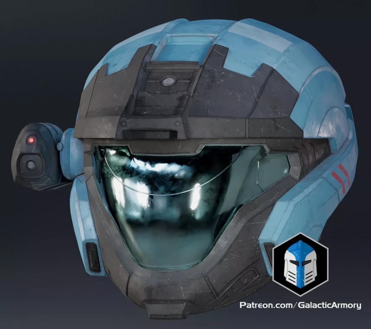 Halo Air Assault Helmet - 3D Printed Raw Kit