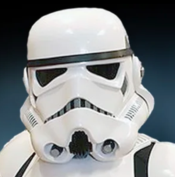 Star Wars Stormtrooper Vinyl Helmet Decals