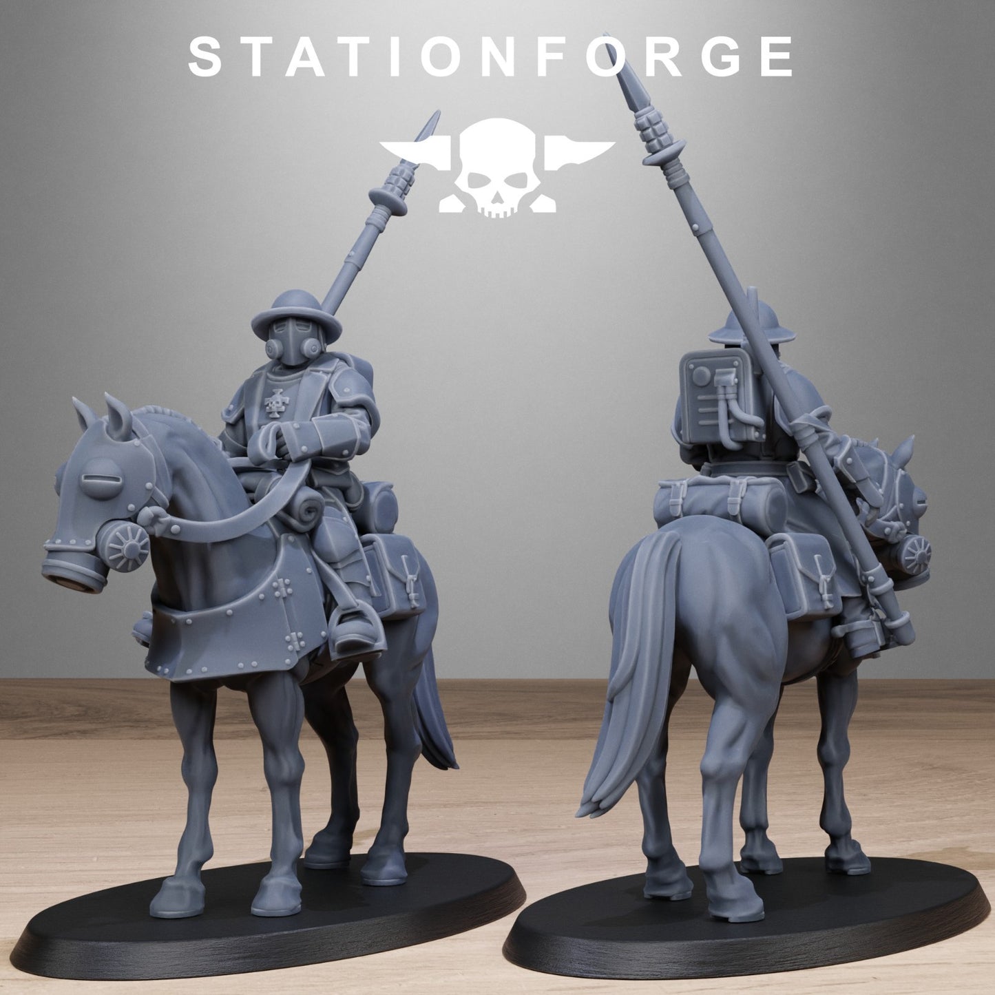 Royalguard Cavalry From Station Forge + FREE BASES & POST
