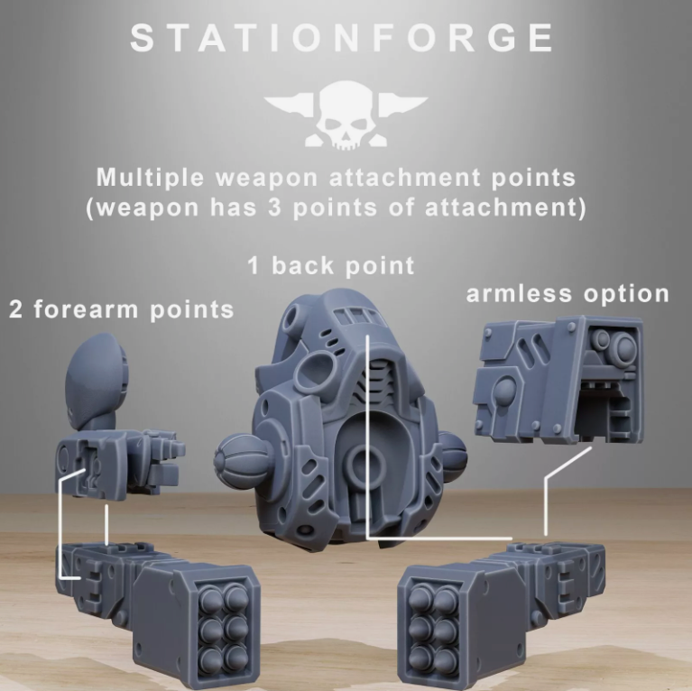 TARION STRIKE MECH MK1 | Inc Base | Free Post