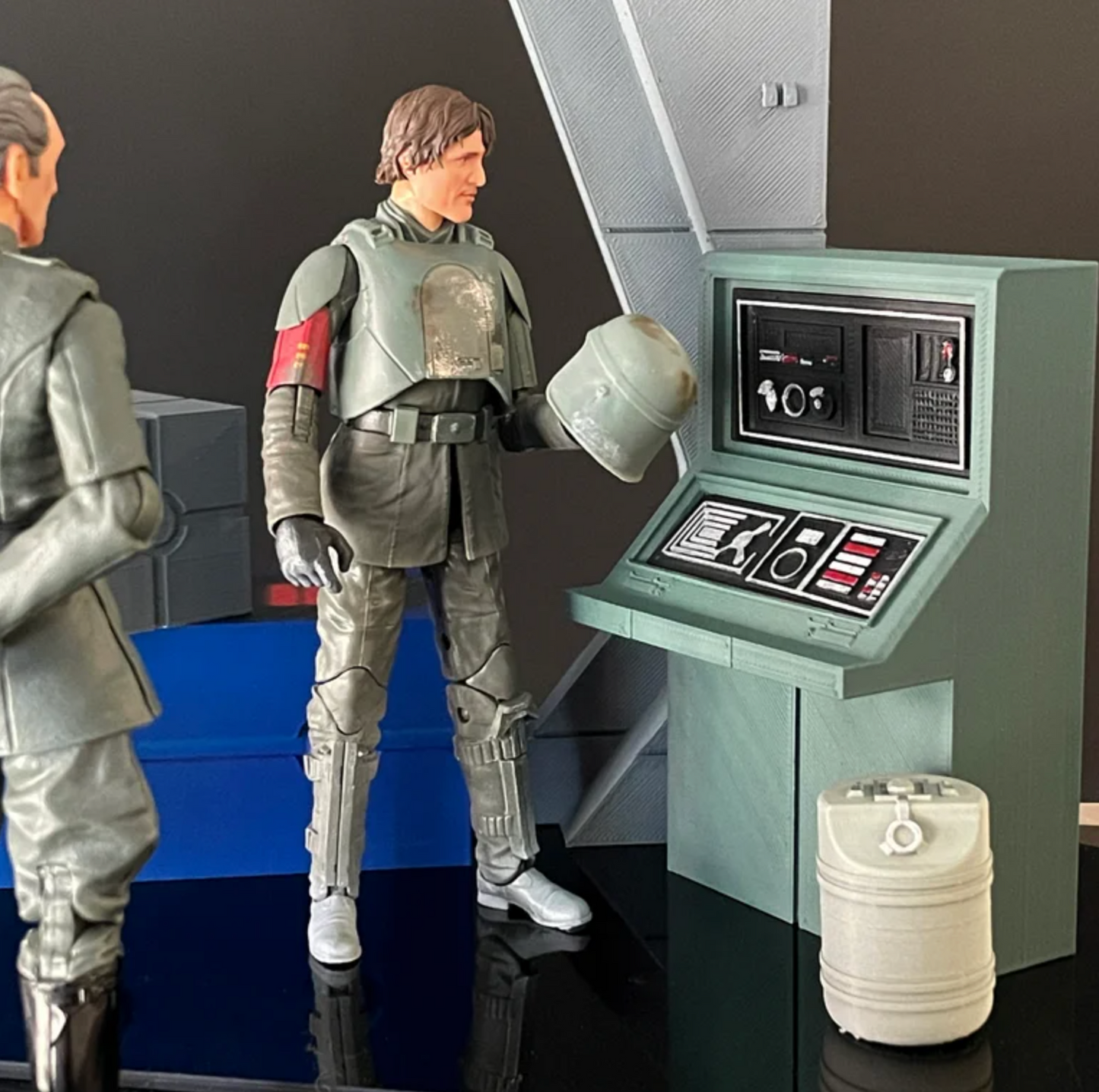 3D Printed Imperial Arch for 3.75 in & 6" Scale Star Wars Figures