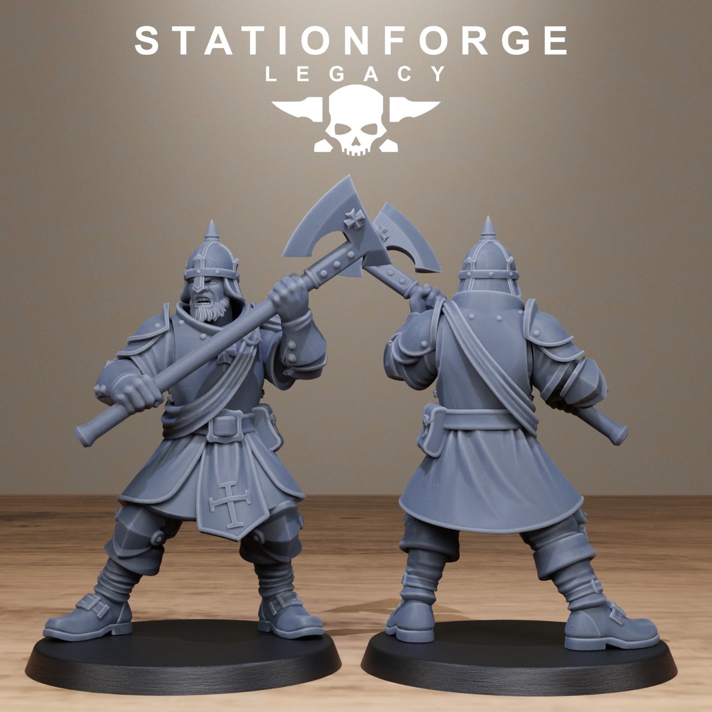ThornCrest Warband from Station Forge Legacy 32mm. FREE BASES & POST