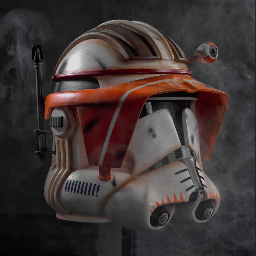 Star Wars Captain Cody helmet, 3D Printed, fully finished.