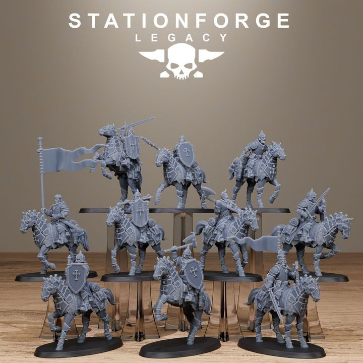 ThornCrest Cavalry by Station Forge Legacy inc FREE bases and Post