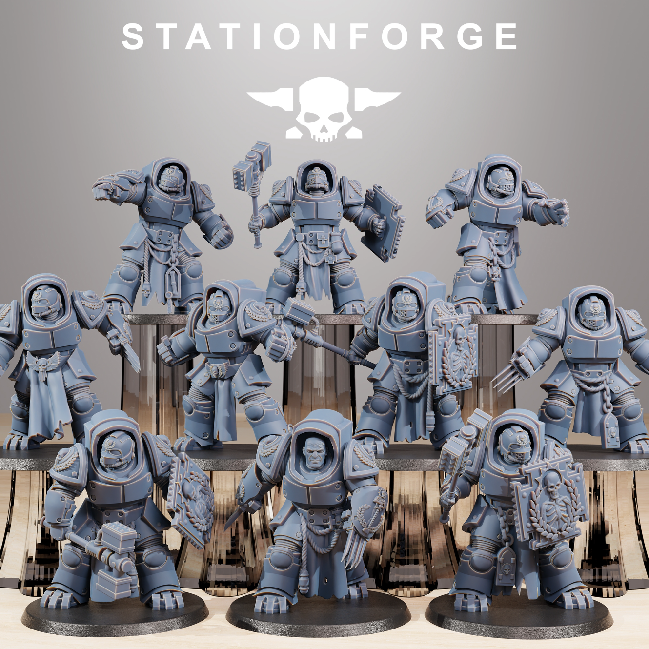 Socratis Vanguard Melee Unit from Station Forge | INC BASES | FREE POST