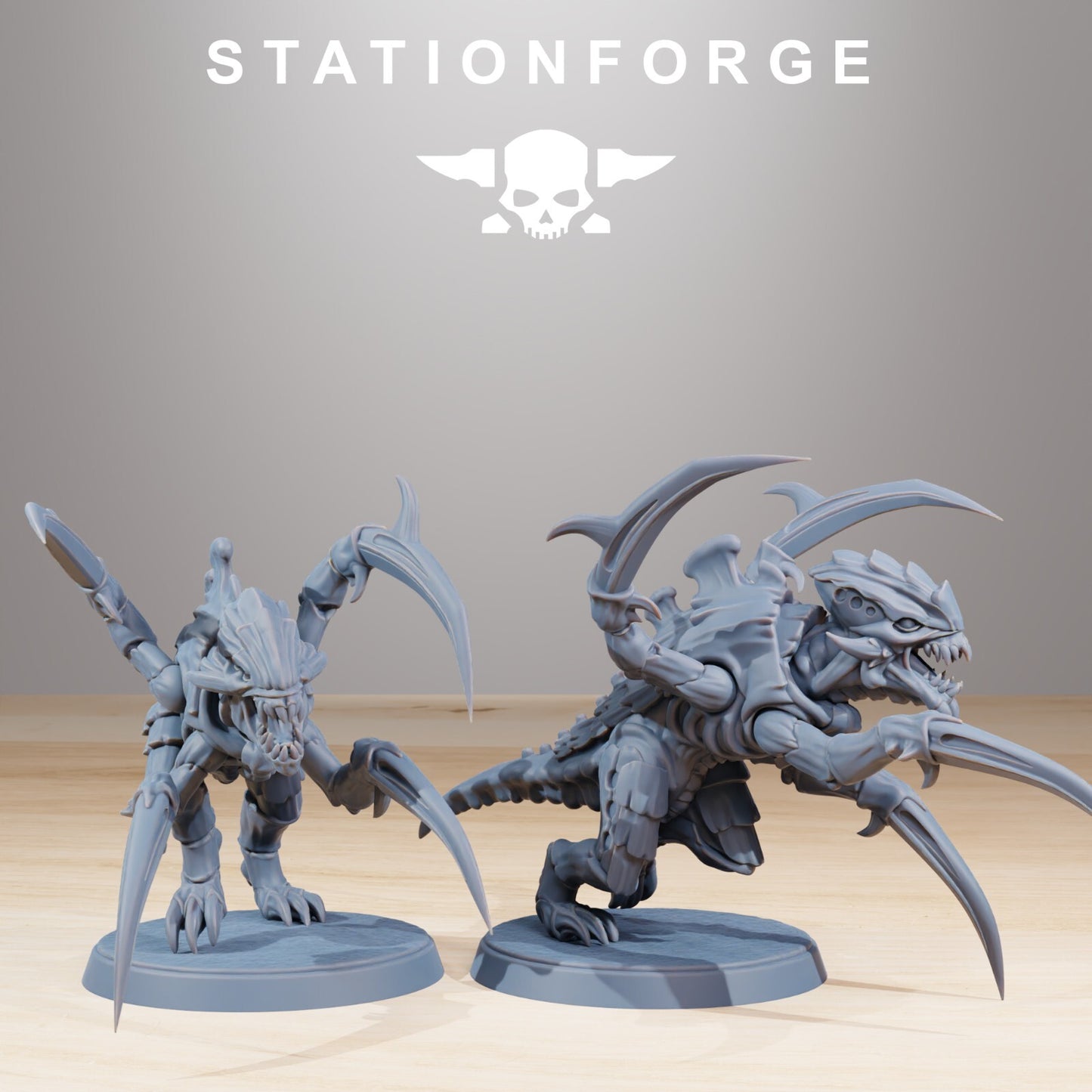 *NEW* Xenarid Infantry Melee Unit from Station Forge, Table top gaming, 40K.