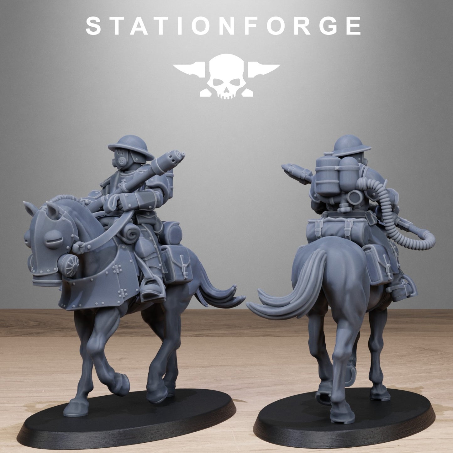 Royalguard Cavalry From Station Forge + FREE BASES & POST