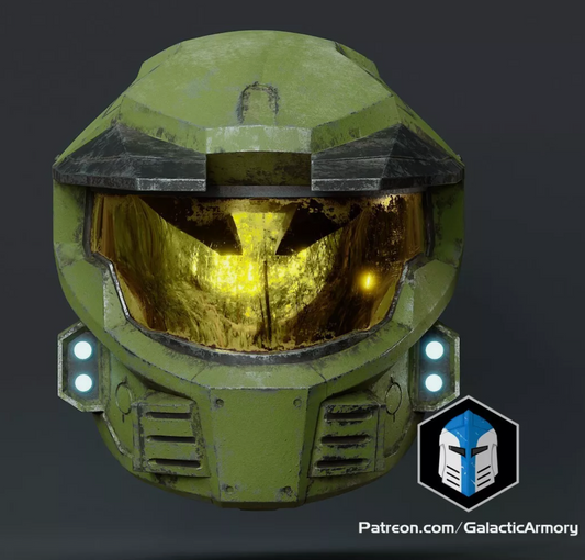 Halo MK V Legacy Spartan Helmet - 3D Printed Kit