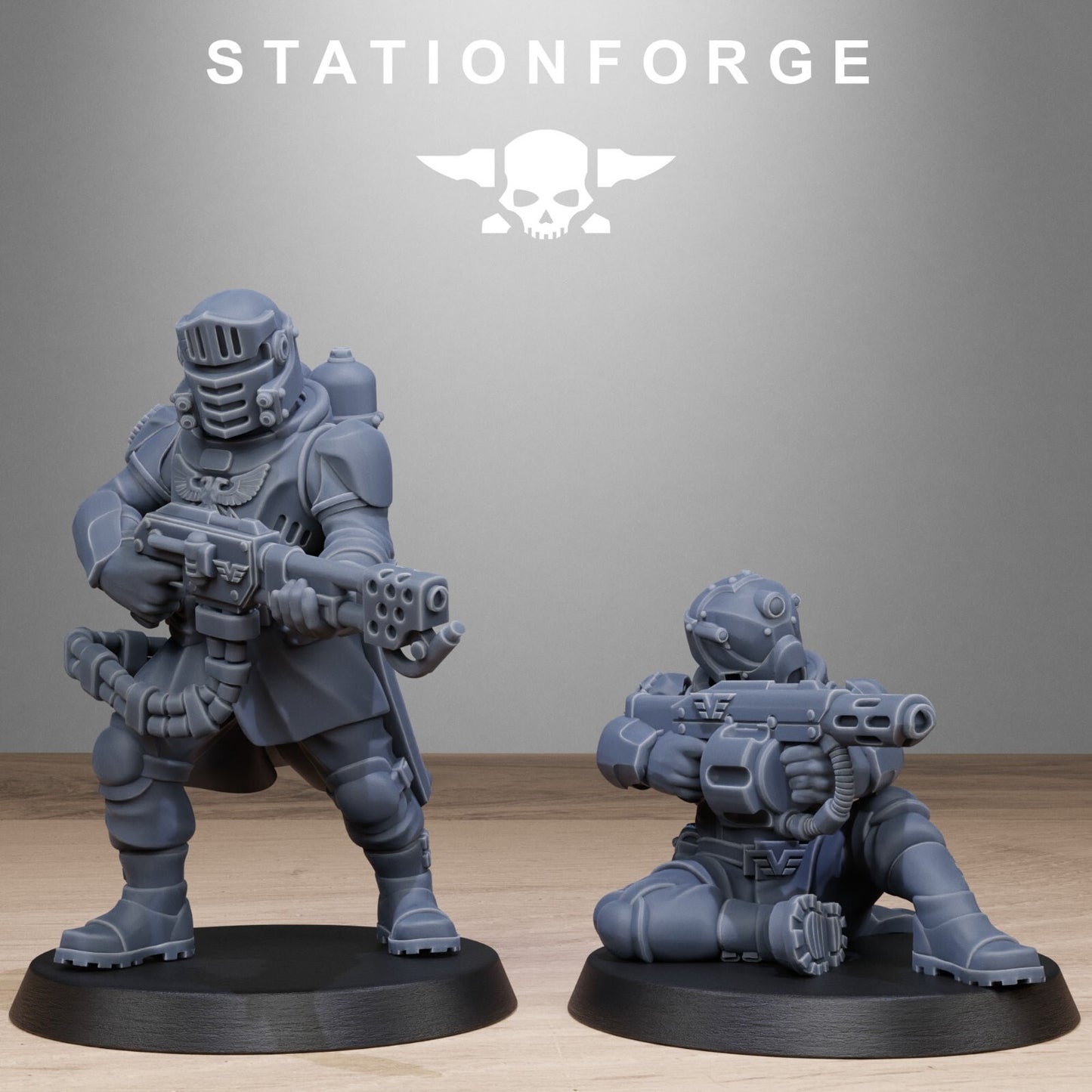 Vaskar Patrol - Station Forge Wargaming Figures Inc Bases
