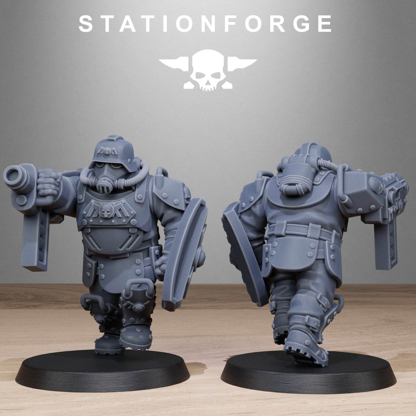 GrimGuard Armored Mutants from Station Forge  INC BASES + FREE DELIVERY