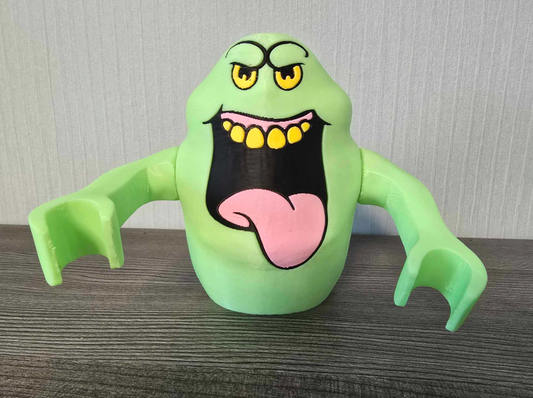 3D Printed. 9" brick inspired Deluxe Ghostbusters Slimer figure