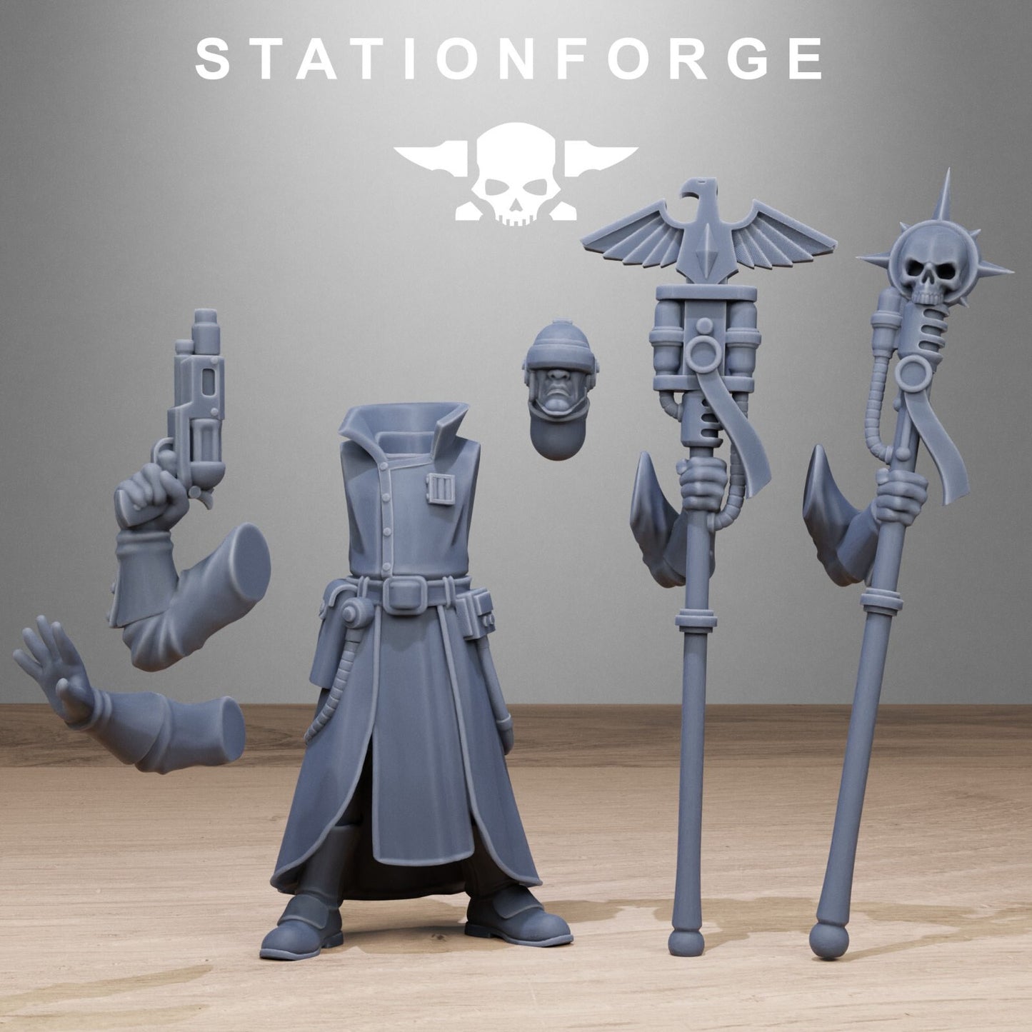 The GrimCorp Seers from Station Forge 32mm INC BASES + FREE POST