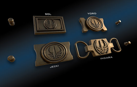 Belt Buckles | High Republic Jedi Order| 3D Printed Plastic | Acolyte | Cosplay