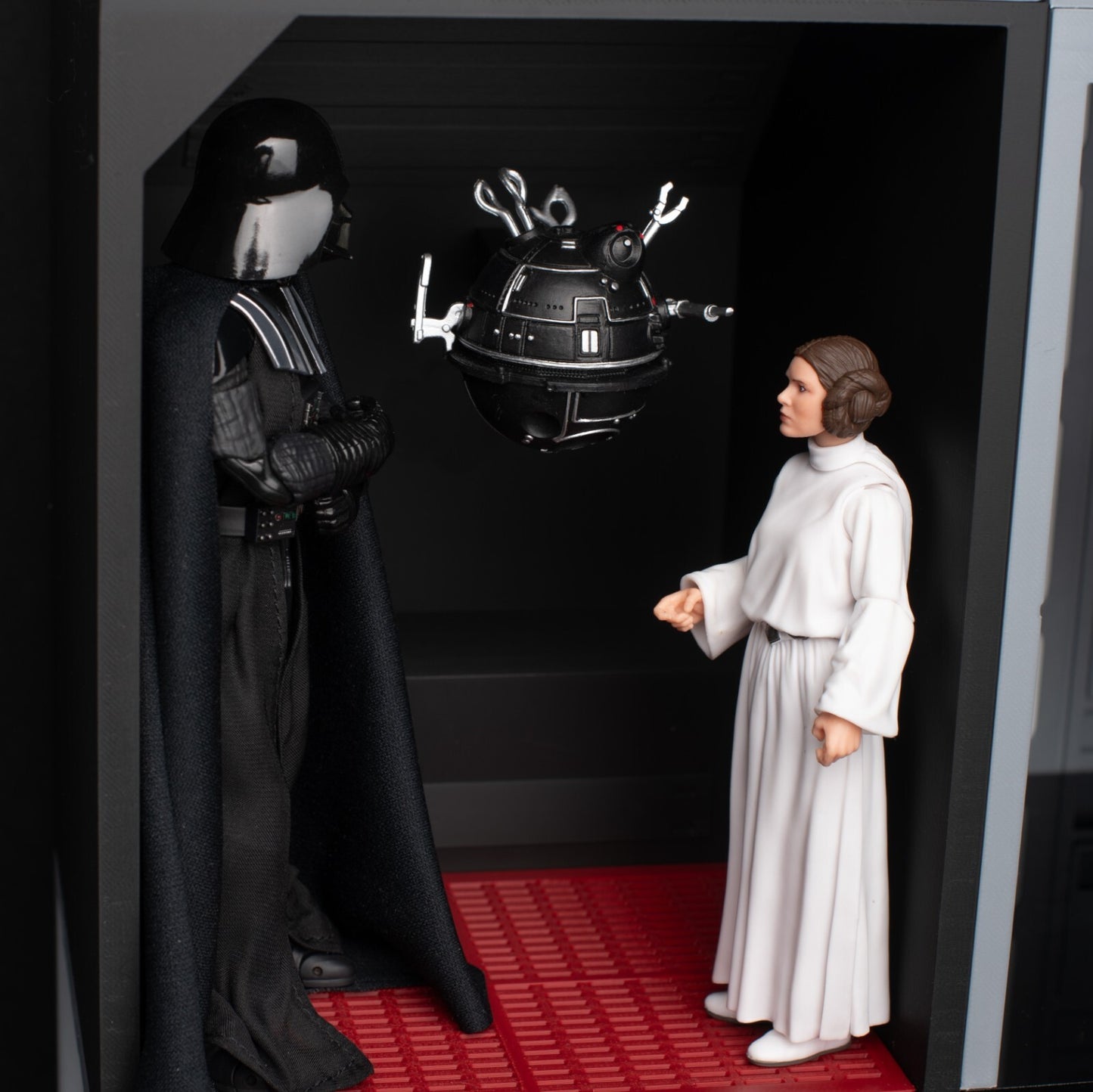 Star Wars 3D Printed Death Star Stackers Dio system for Black Series 6" Figures