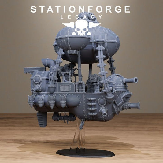 Ironvale Airship by Station Forge Legacy inc FREE bases and Post