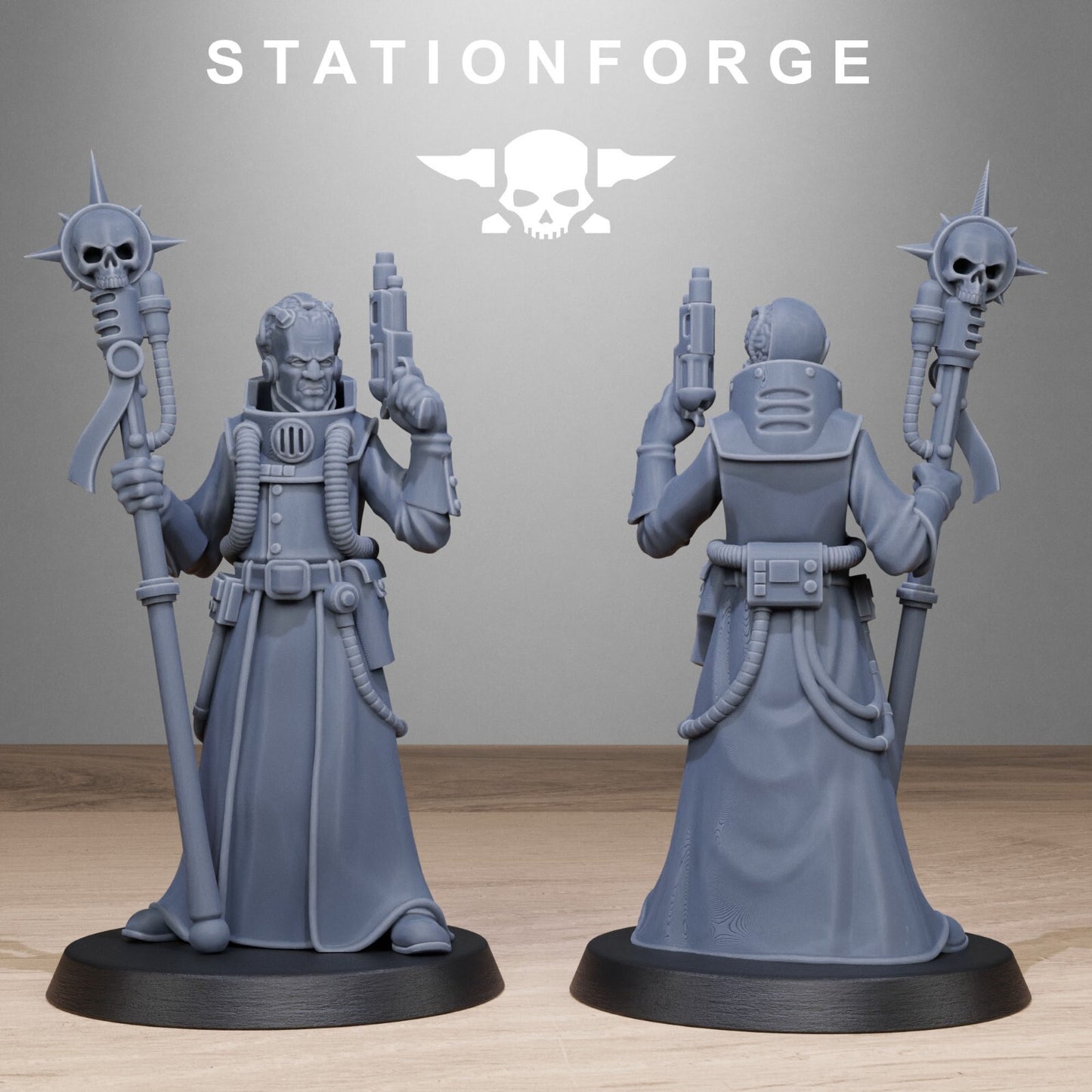 The GrimCorp Seers from Station Forge 32mm INC BASES + FREE POST