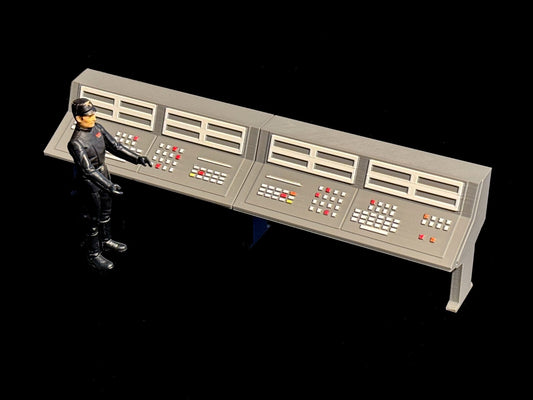 3D printed Computer Bank (Anaxes) For 3.75" & 6" Star Wars figures