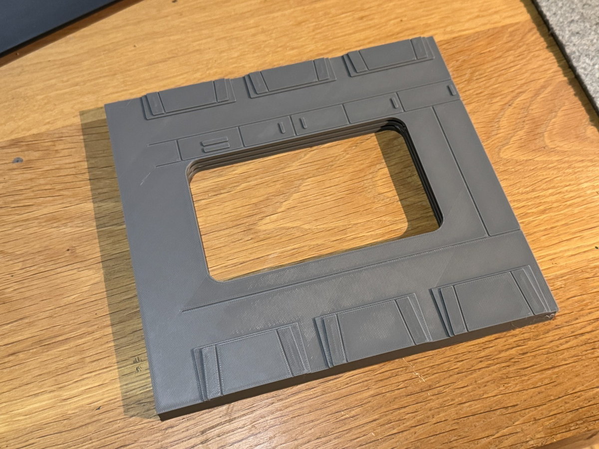 Death star command window/doorway for 3.75" or 6" scale