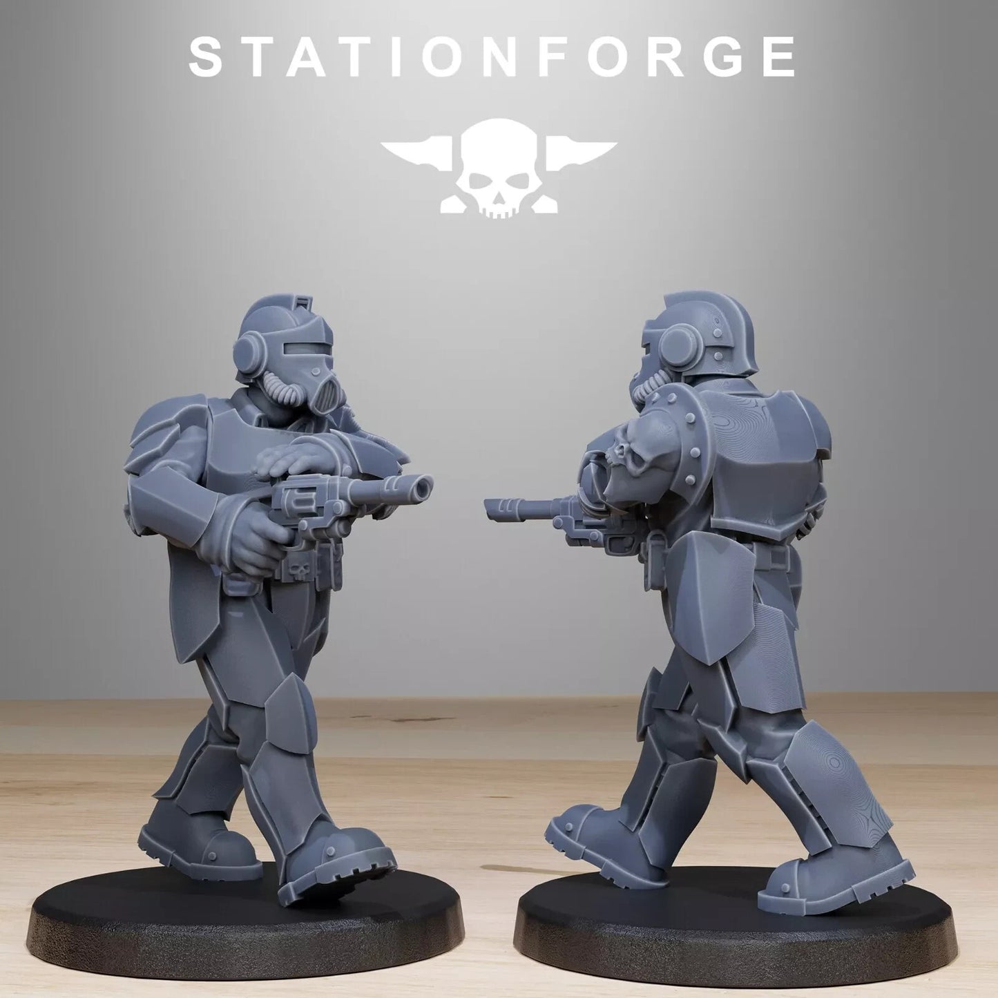 GrimGuard Enforcers Miniatures - Station Forge Wargaming Figures