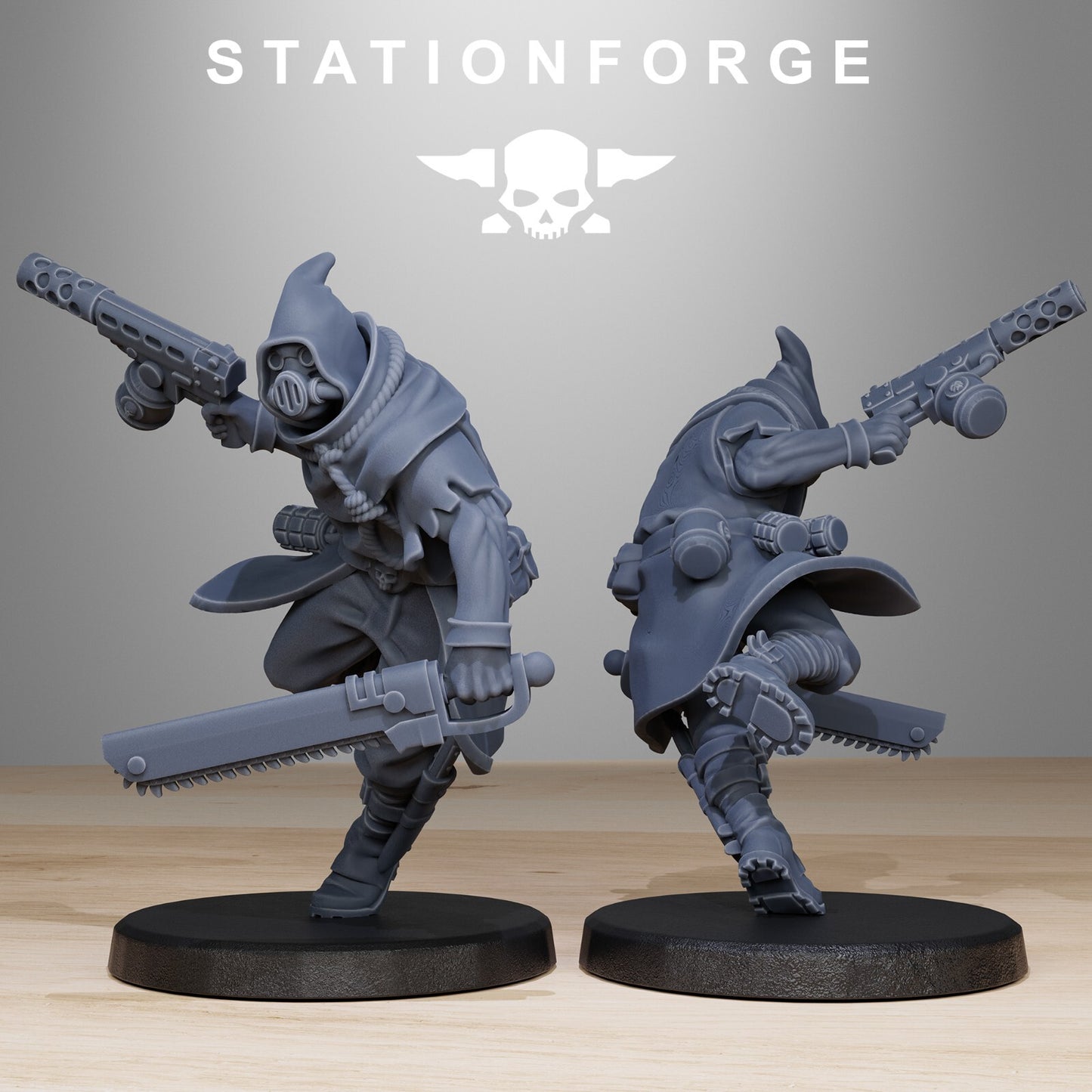 GrimCorp Mercenaries Miniatures - Station Forge