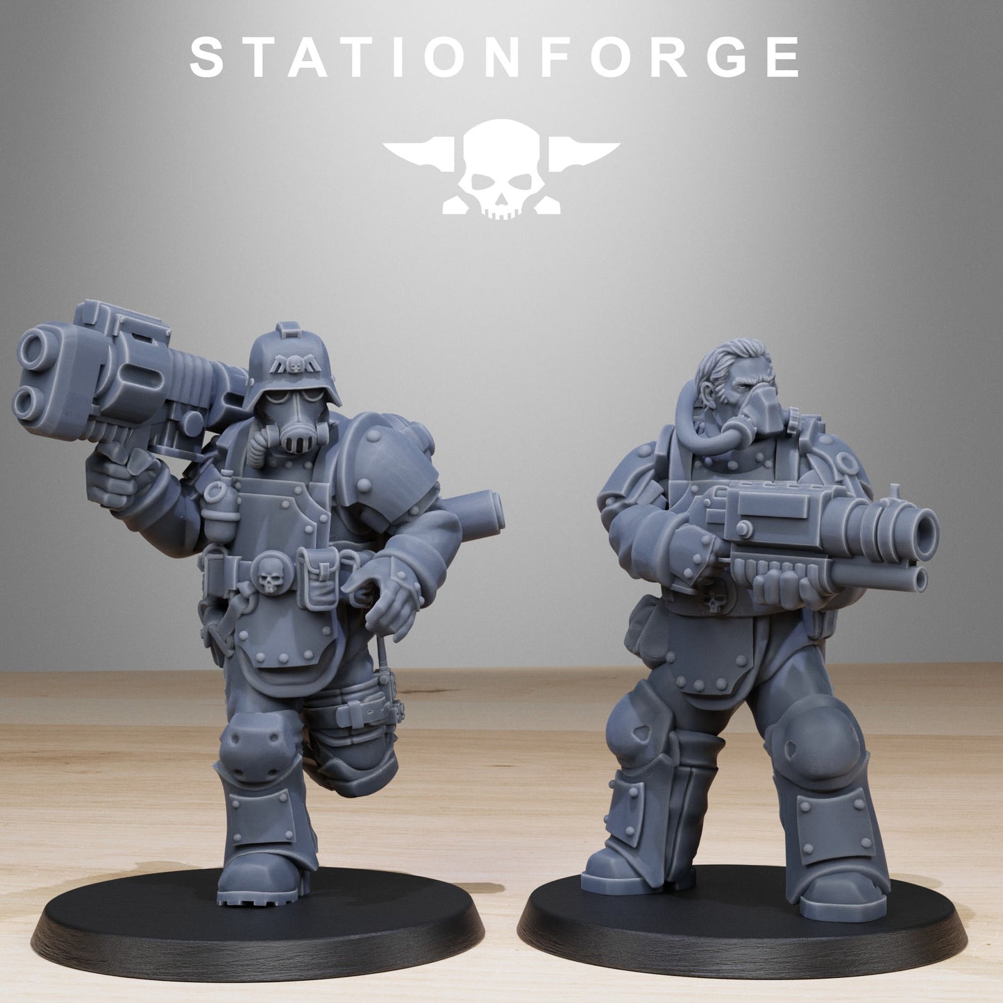 GrimGuard Armored Squad Reborn From Station Forge