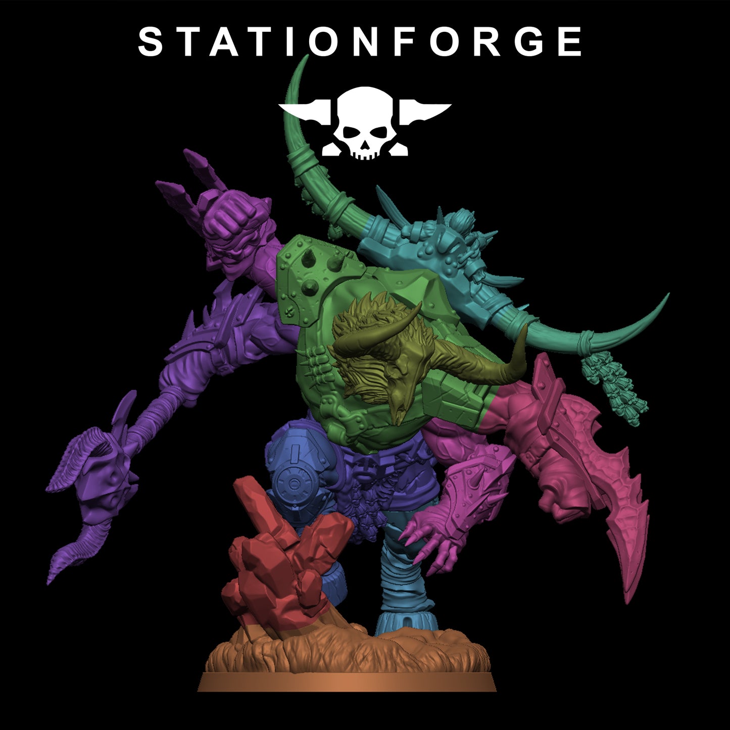 The Corrupted Beast Leader from Station Forge.