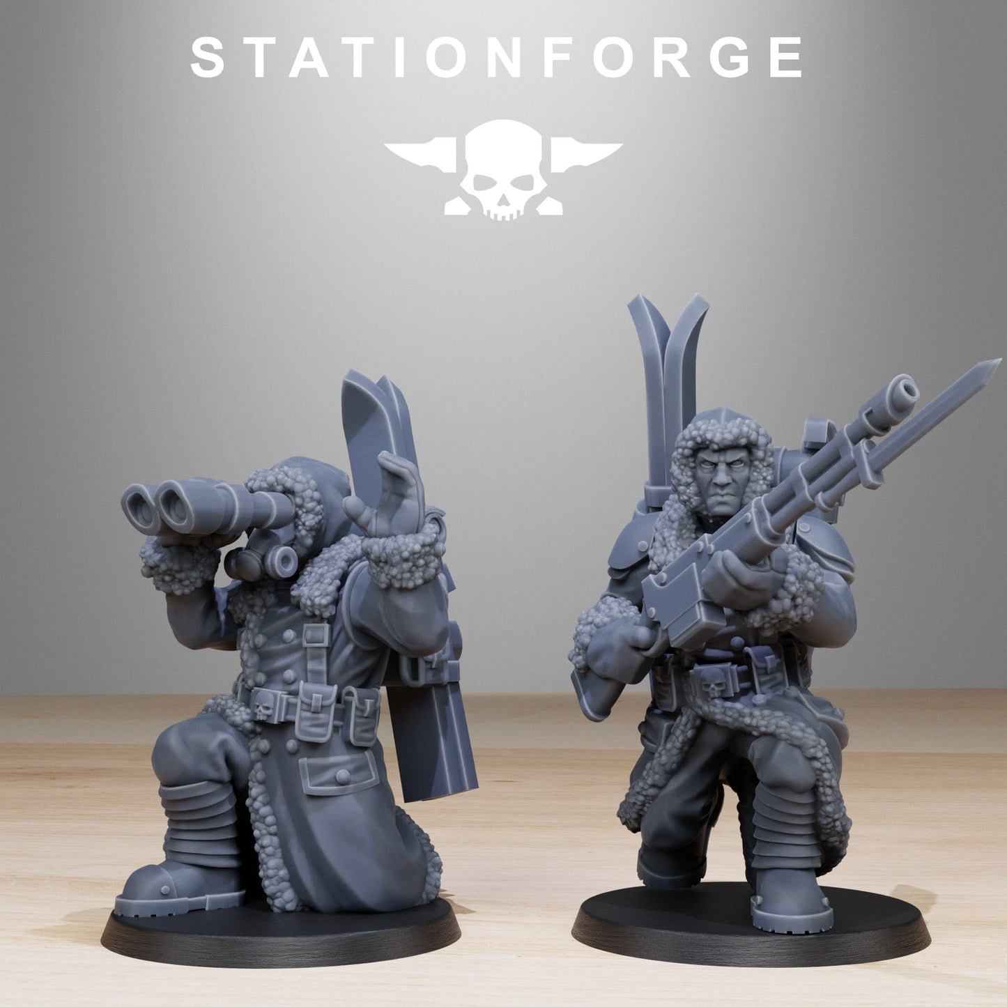 The GrimGuard Frostwatch Skiers From Station Forge