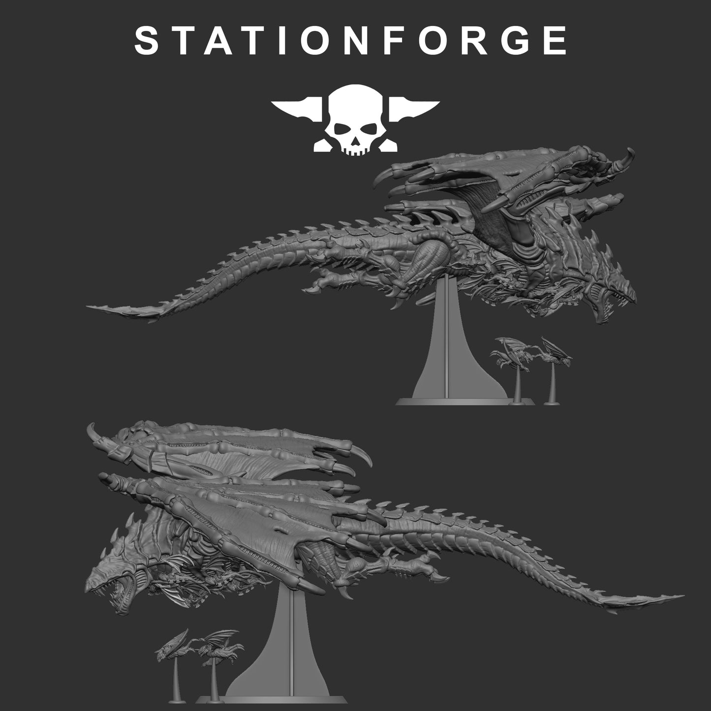 Xenarid Dragon from Station Forge